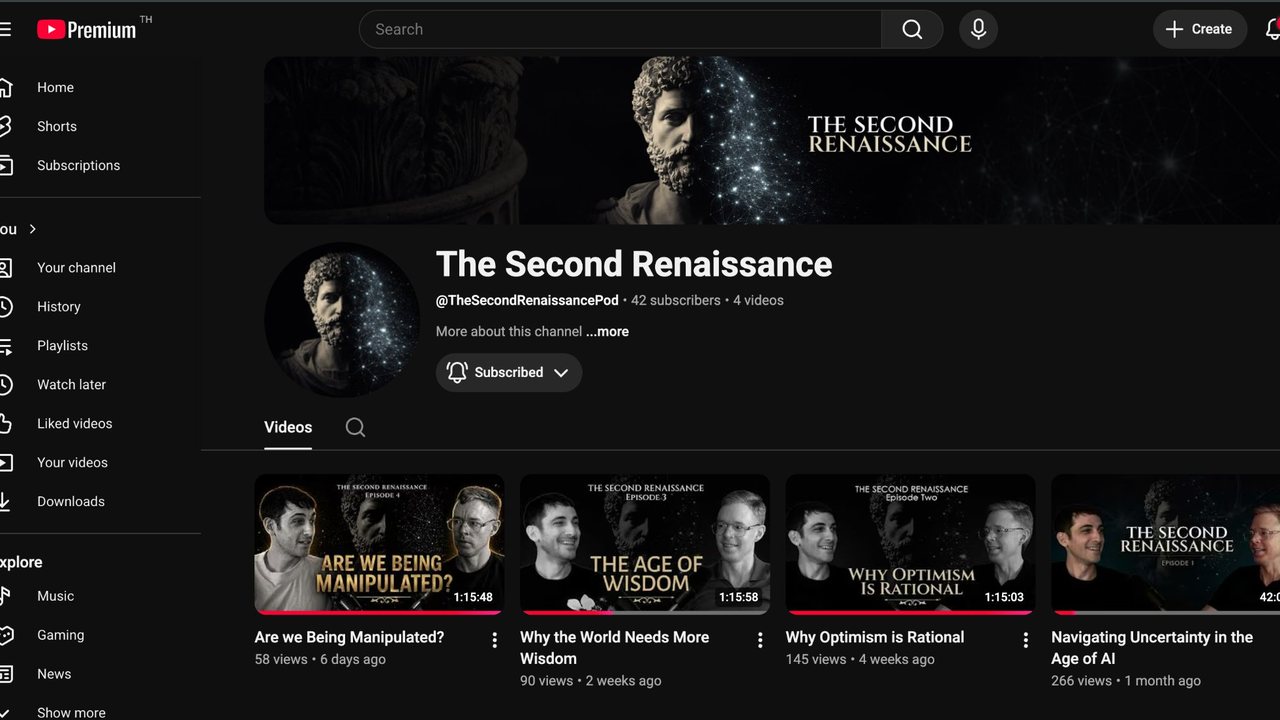 The Second Renaissance Podcast preview